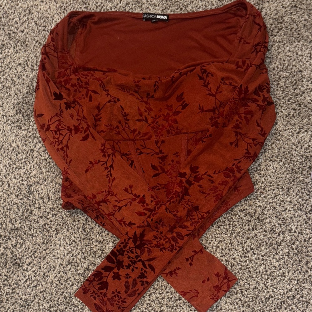 Fashion Nova Corset Top